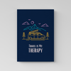 Travel is my therapy Poster - The Mortal Soul