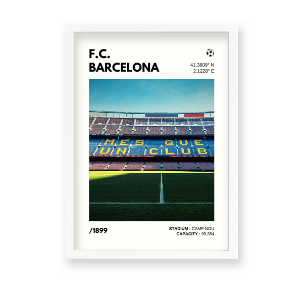Barcelona F.C. Premium Wall Art - The Mortal Soul