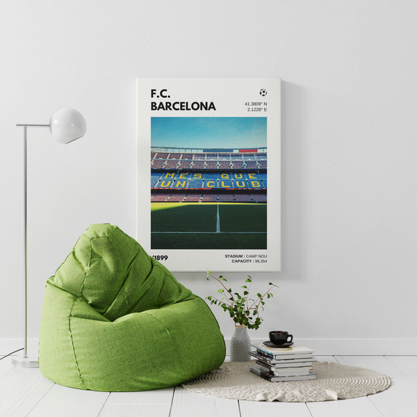 Barcelona F.C. Premium Wall Art - The Mortal Soul