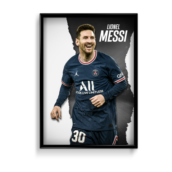 Lionel Messi PSG Wall Art - The Mortal Soul