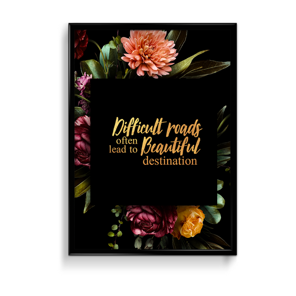 Difficult Roads Wall Art - The Mortal Soul