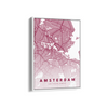 Amsterdam City Street Map Art - The Mortal Soul