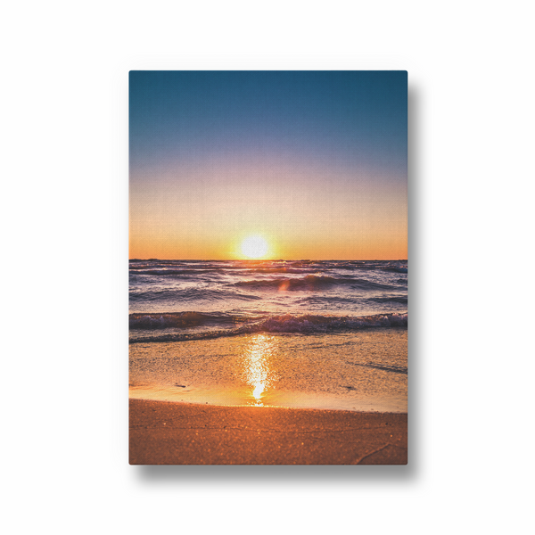 Sunset at the beach Wall Art - The Mortal Soul