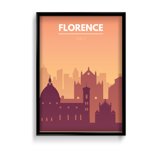 Florence Minimal Wall Art - The Mortal Soul