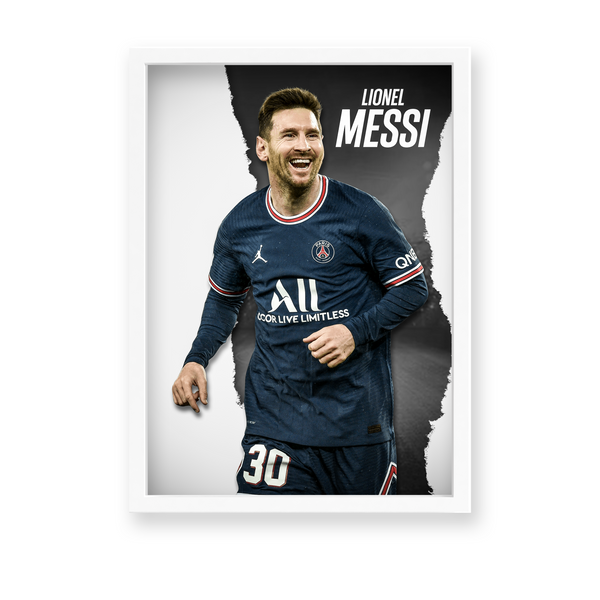 Lionel Messi PSG Wall Art - The Mortal Soul