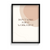 Don't wish for it work for it Quote Wall Art - The Mortal Soul