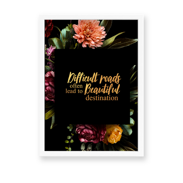 Difficult Roads Wall Art - The Mortal Soul