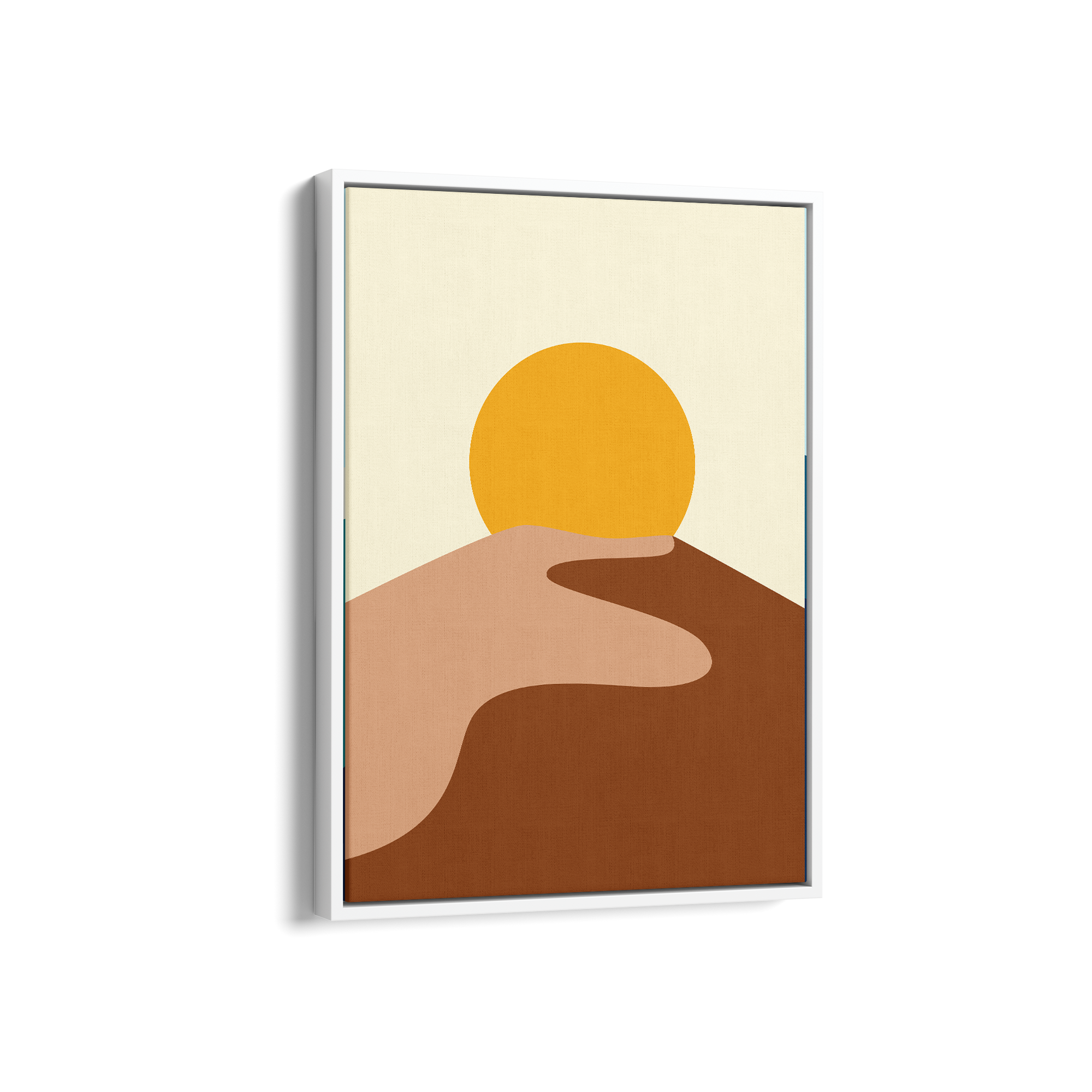 Mistress of Fire Landscape Modern Wall Art - The Mortal Soul