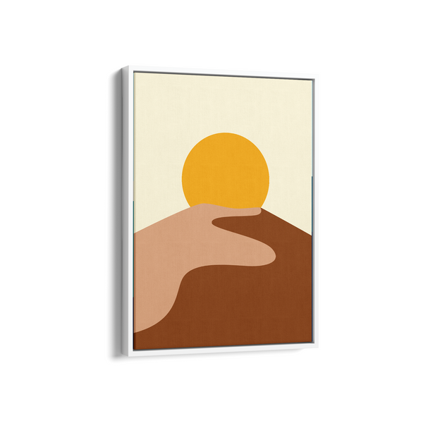 Mistress of Fire Landscape Modern Wall Art - The Mortal Soul
