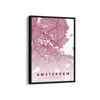 Amsterdam City Street Map Art - The Mortal Soul