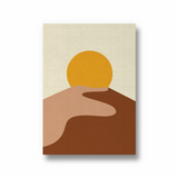 Mistress of Fire Landscape Modern Wall Art - The Mortal Soul