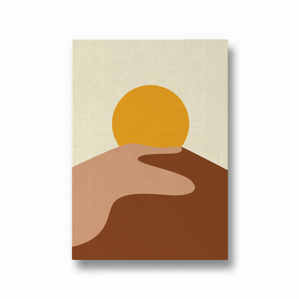 Mistress of Fire Landscape Modern Wall Art - The Mortal Soul