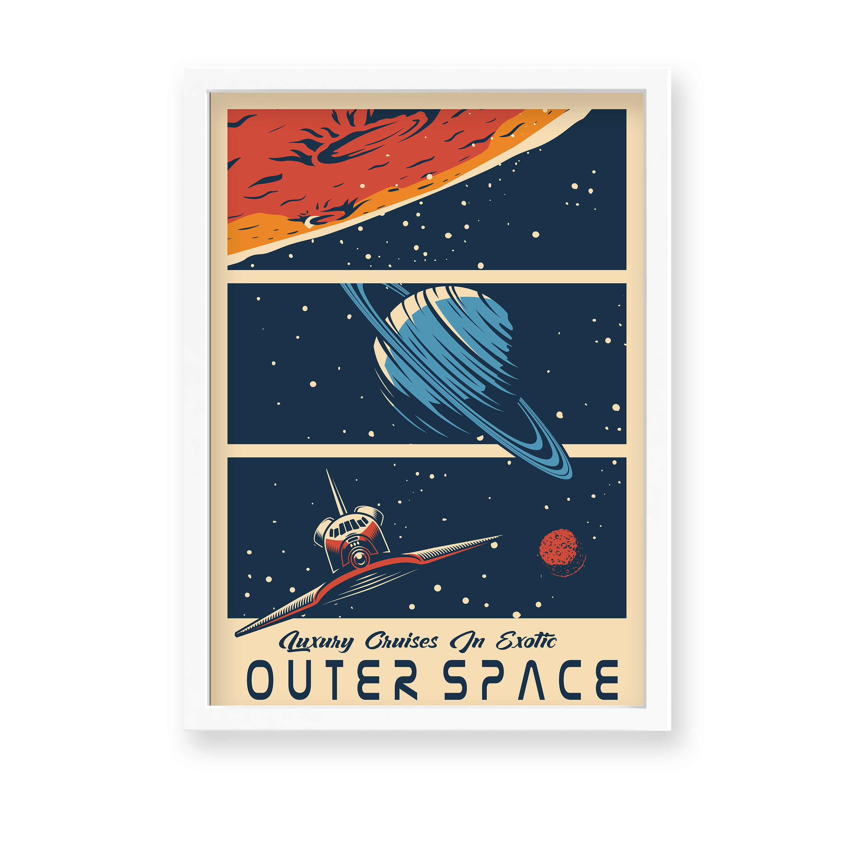 Outer Space Poster - The Mortal Soul
