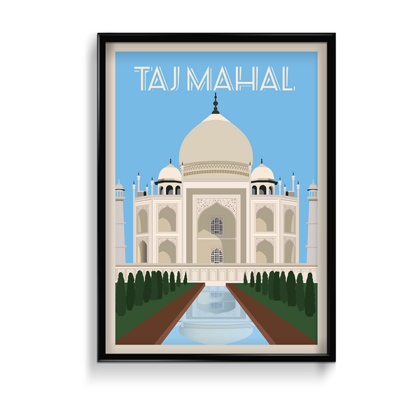Taj Mahal Poster - The Mortal Soul