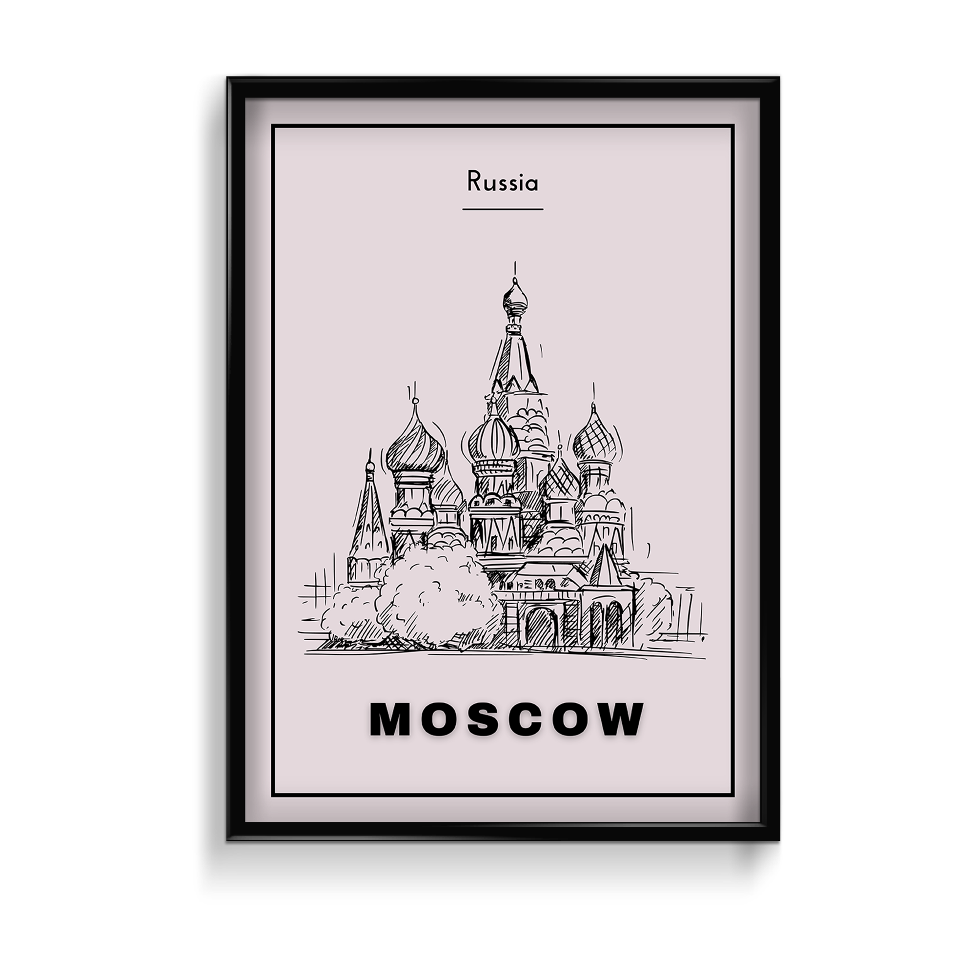 Moscow Poster - The Mortal Soul