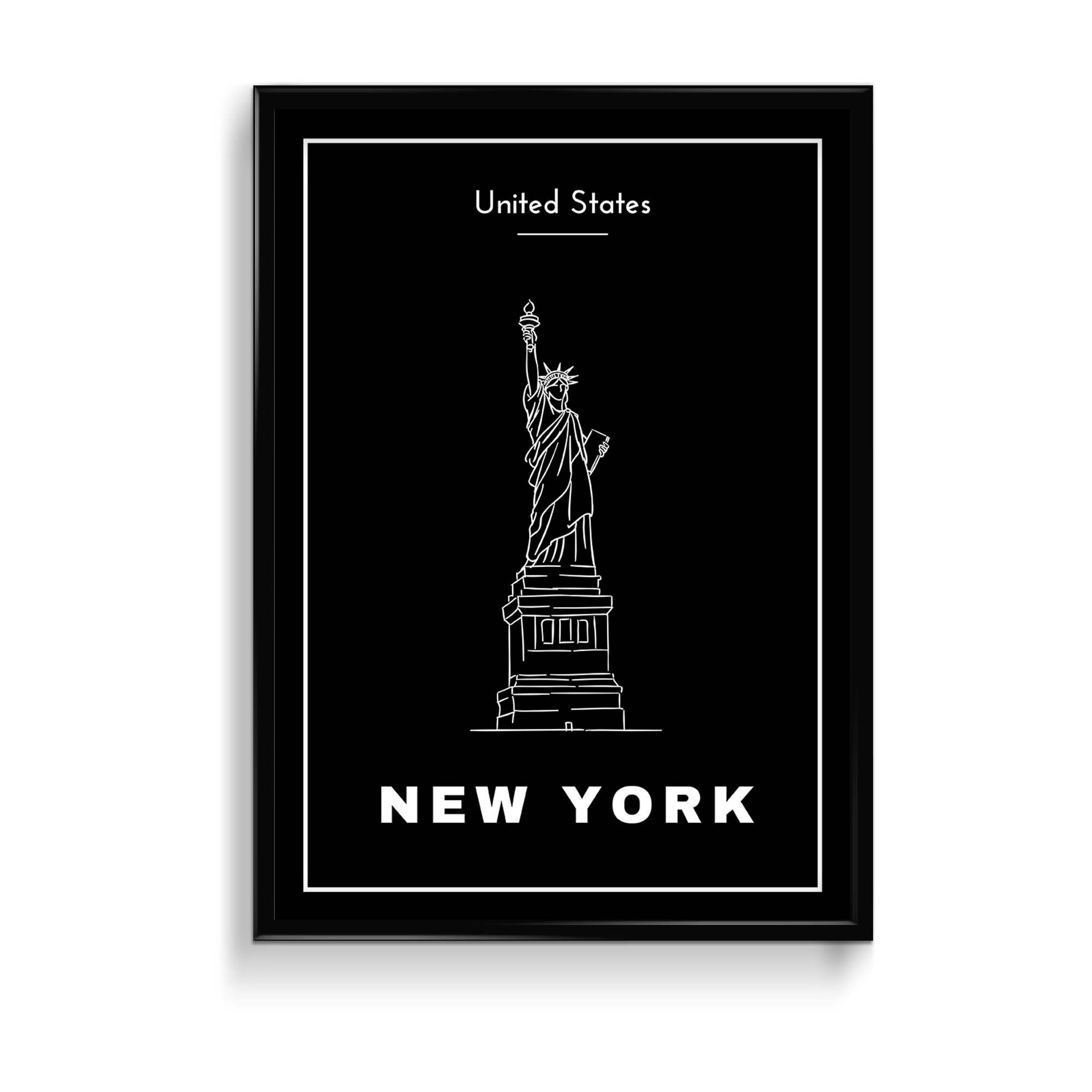 New York Poster - The Mortal Soul