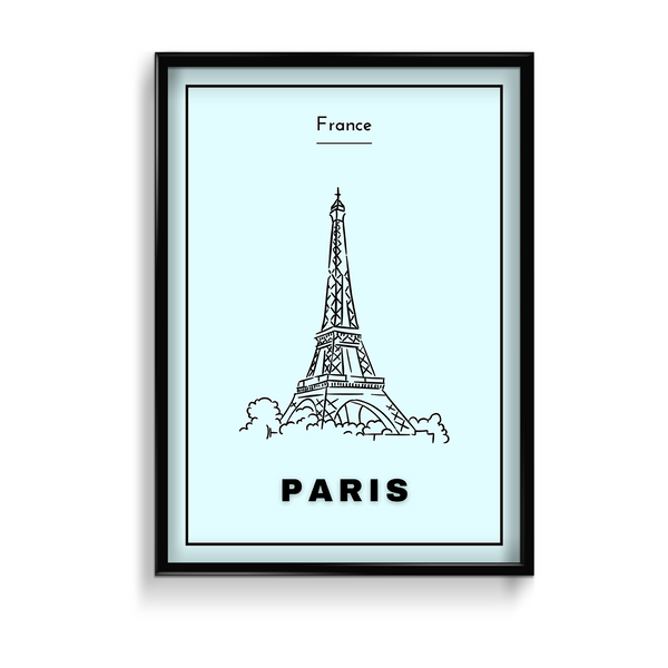 Paris Poster - The Mortal Soul