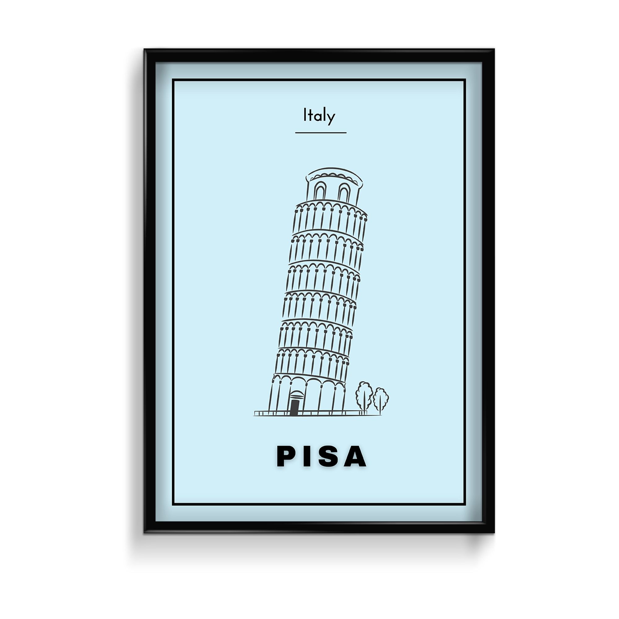 Pisa Poster - The Mortal Soul