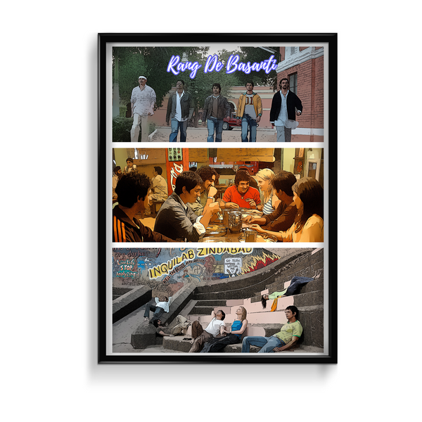 Rang De Basanti Poster - The Mortal Soul