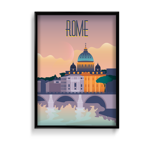 Rome Poster - The Mortal Soul