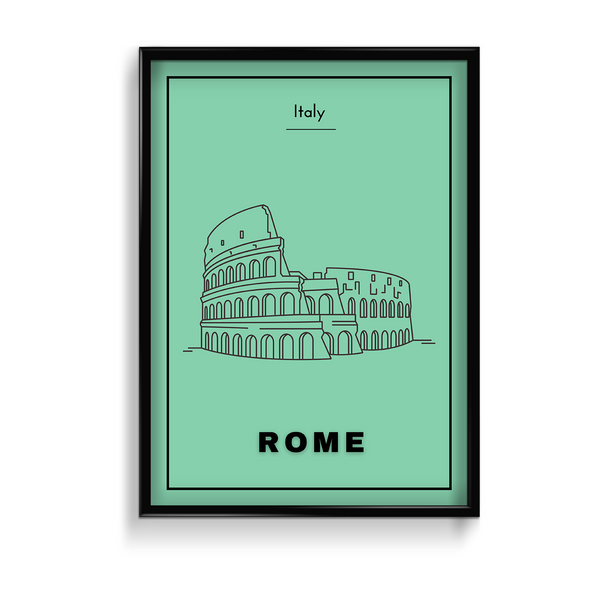 Rome Poster - The Mortal Soul