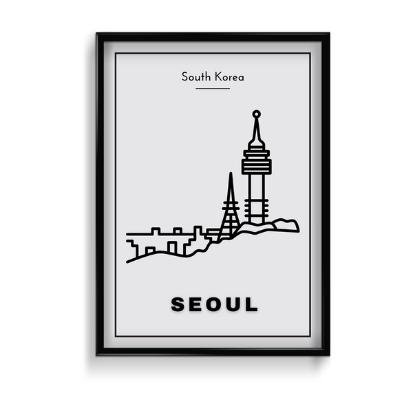 Seoul Poster - The Mortal Soul