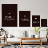 Custom Cute Couple Wall Art - The Mortal Soul