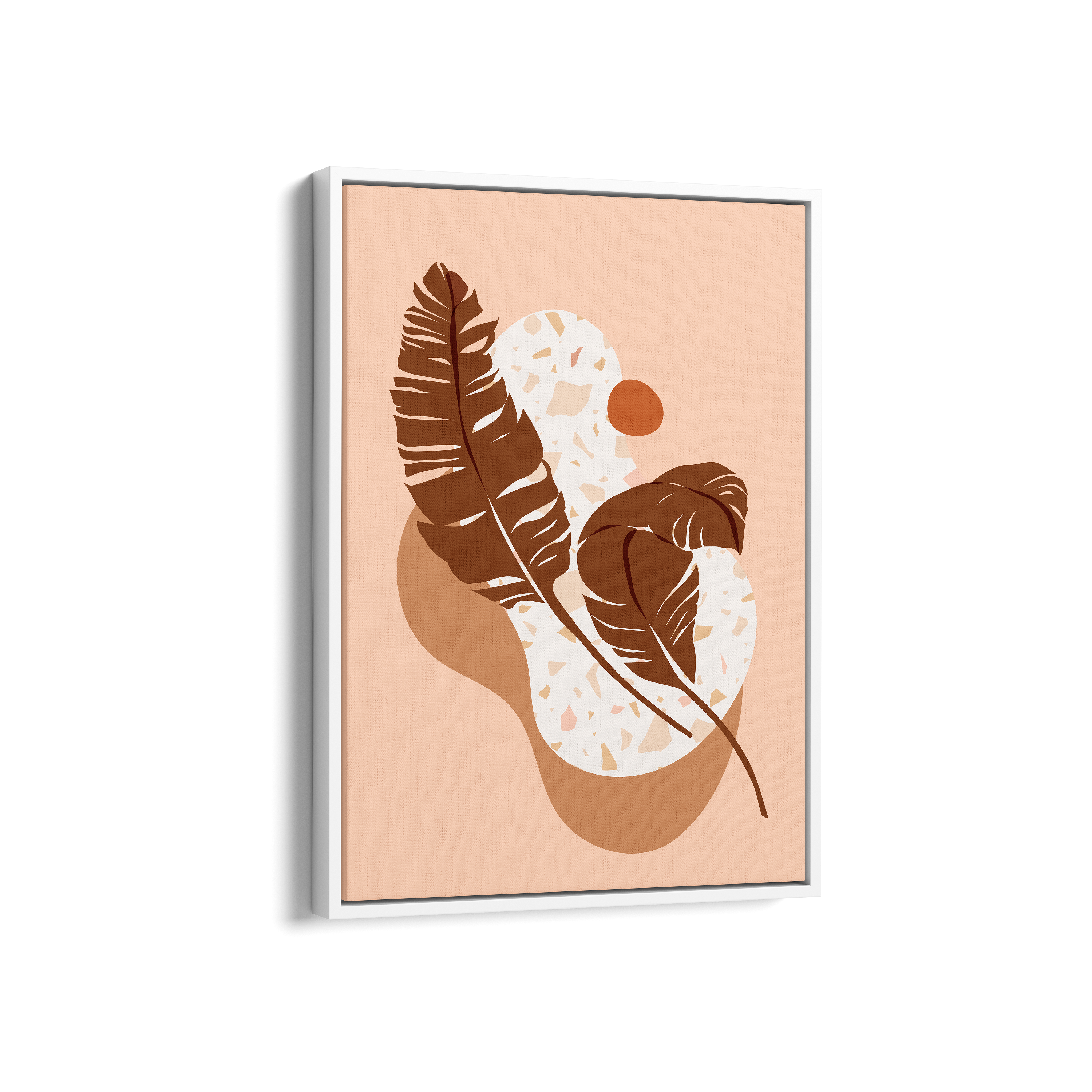 Hollow Summer Abstract Modern Wall Art - The Mortal Soul