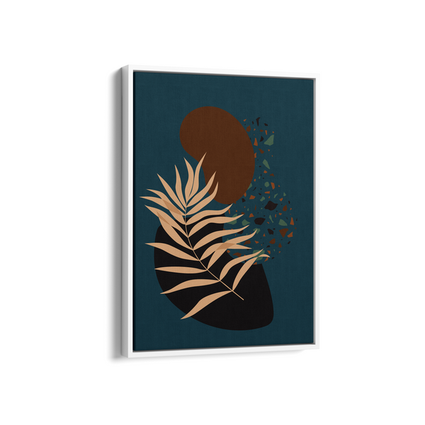 Invincible Autumn Abstract Modern Wall Art - The Mortal Soul