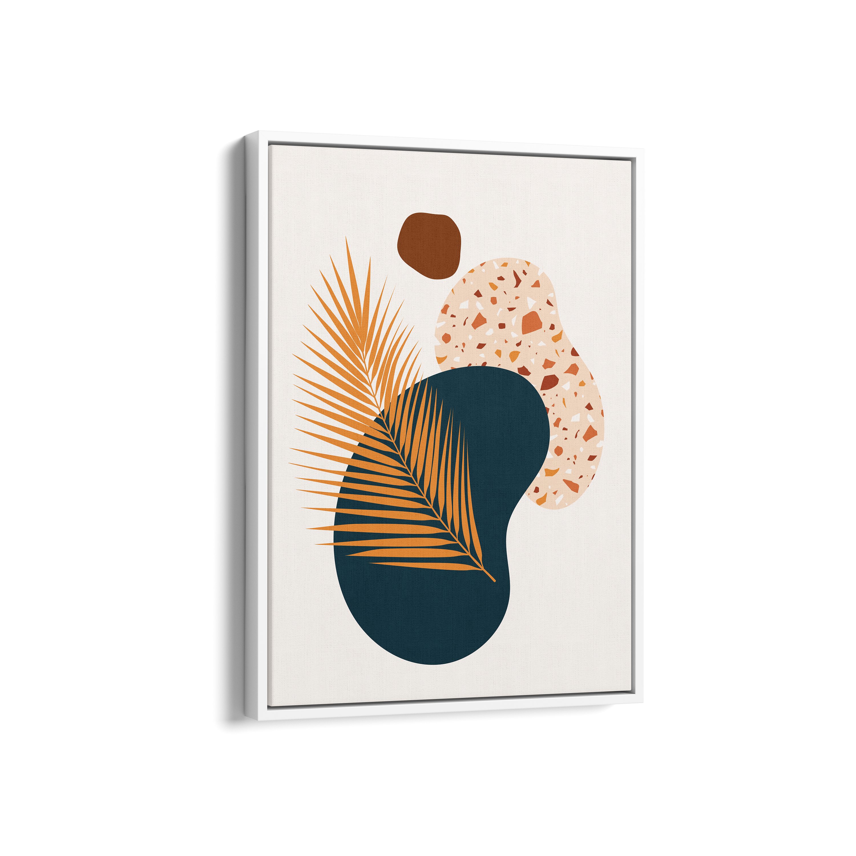 Flowers of Surprise Abstract Modern Wall Art - The Mortal Soul