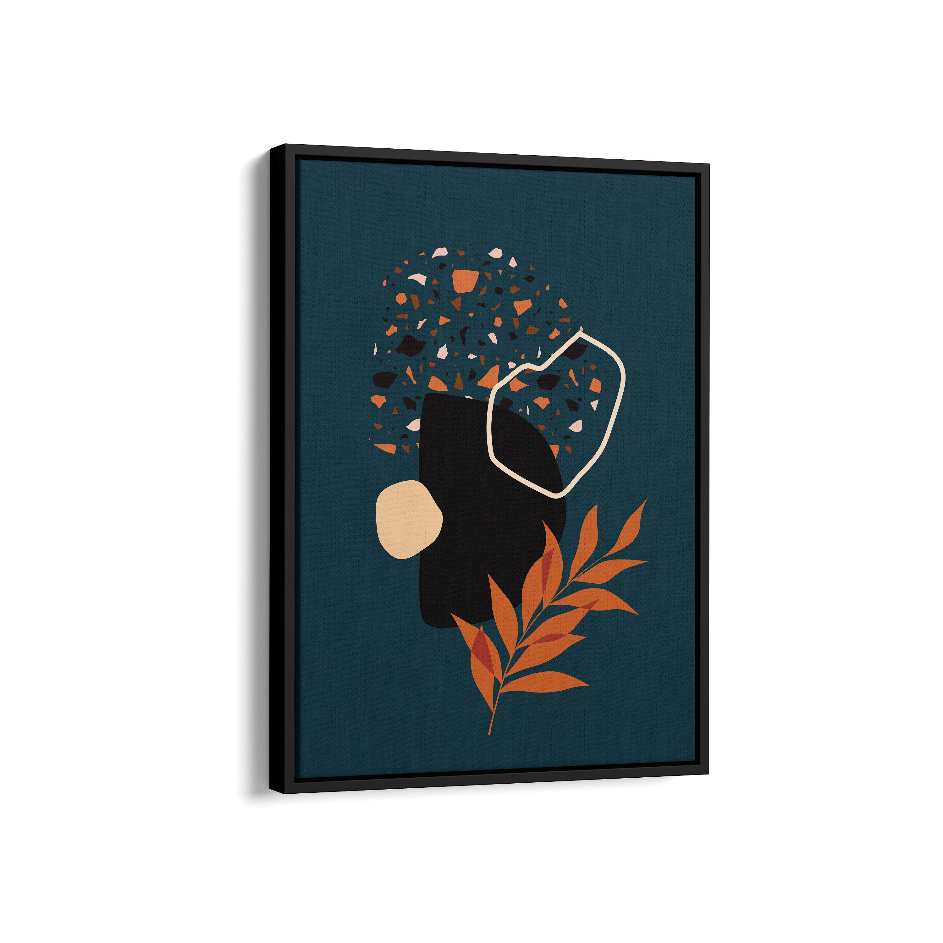 Honorable Thrill Abstract Modern Wall Art - The Mortal Soul