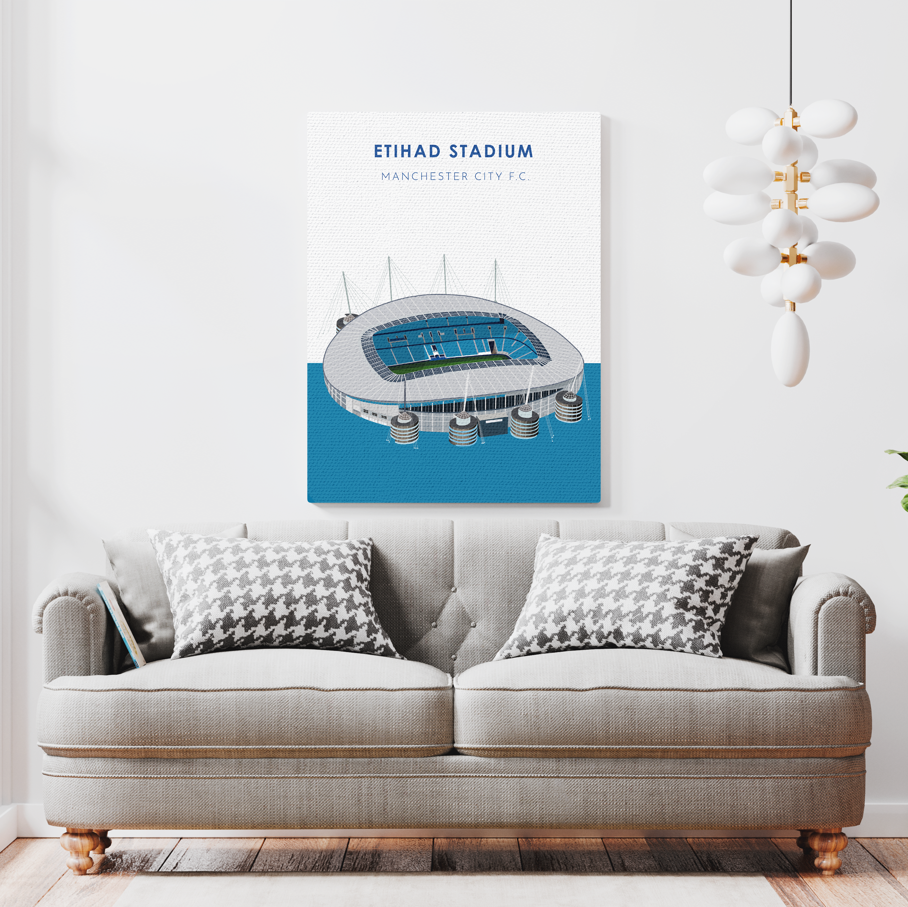 Etihad Stadium Manchester City F.C. Wall Art - The Mortal Soul