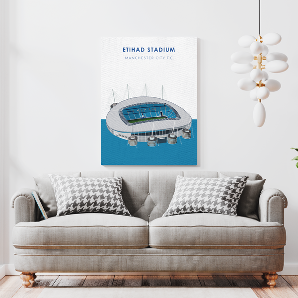Etihad Stadium Manchester City F.C. Wall Art - The Mortal Soul