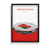 Emirates Stadium Arsenal F.C. Wall Art - The Mortal Soul