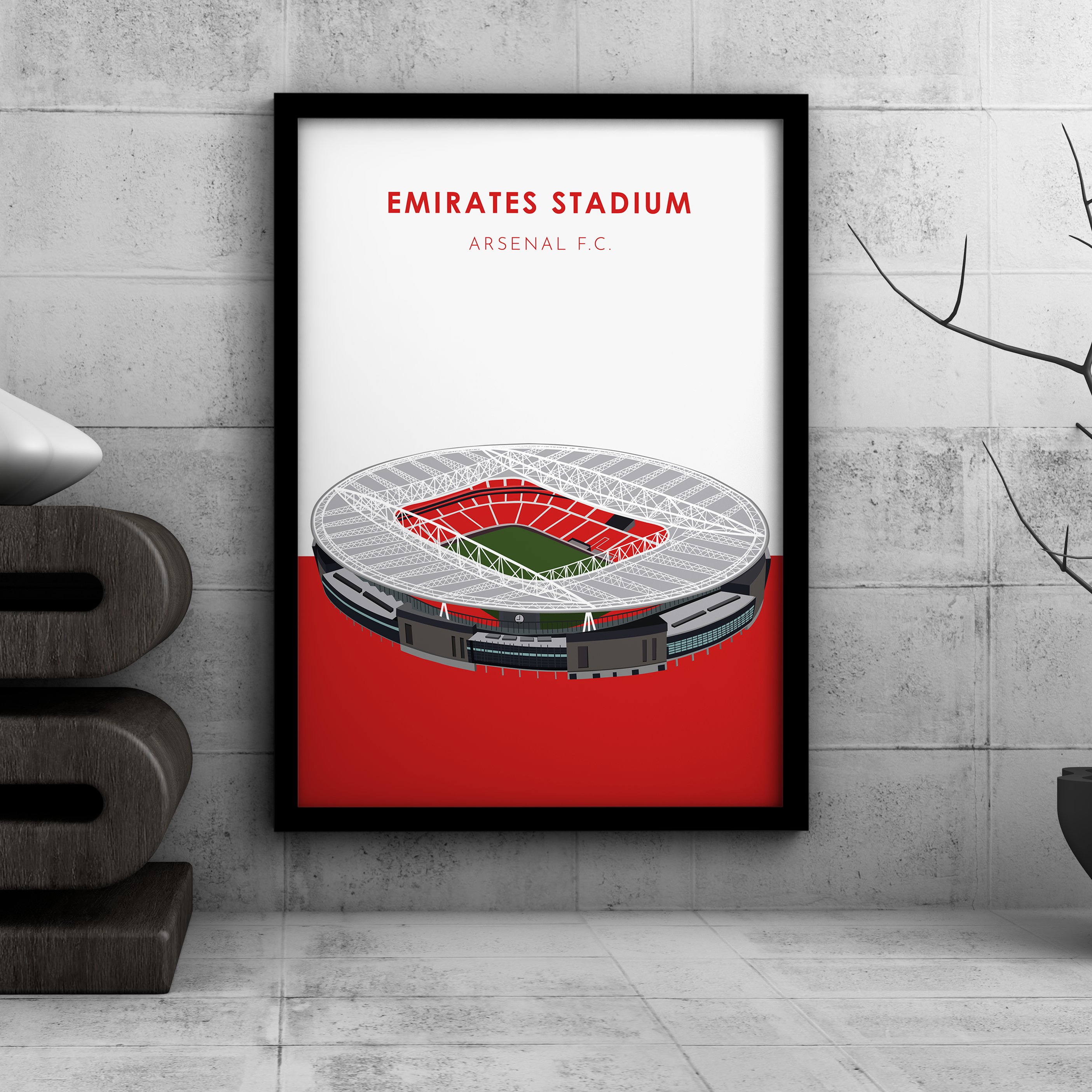 Emirates Stadium Arsenal F.C. Wall Art - The Mortal Soul