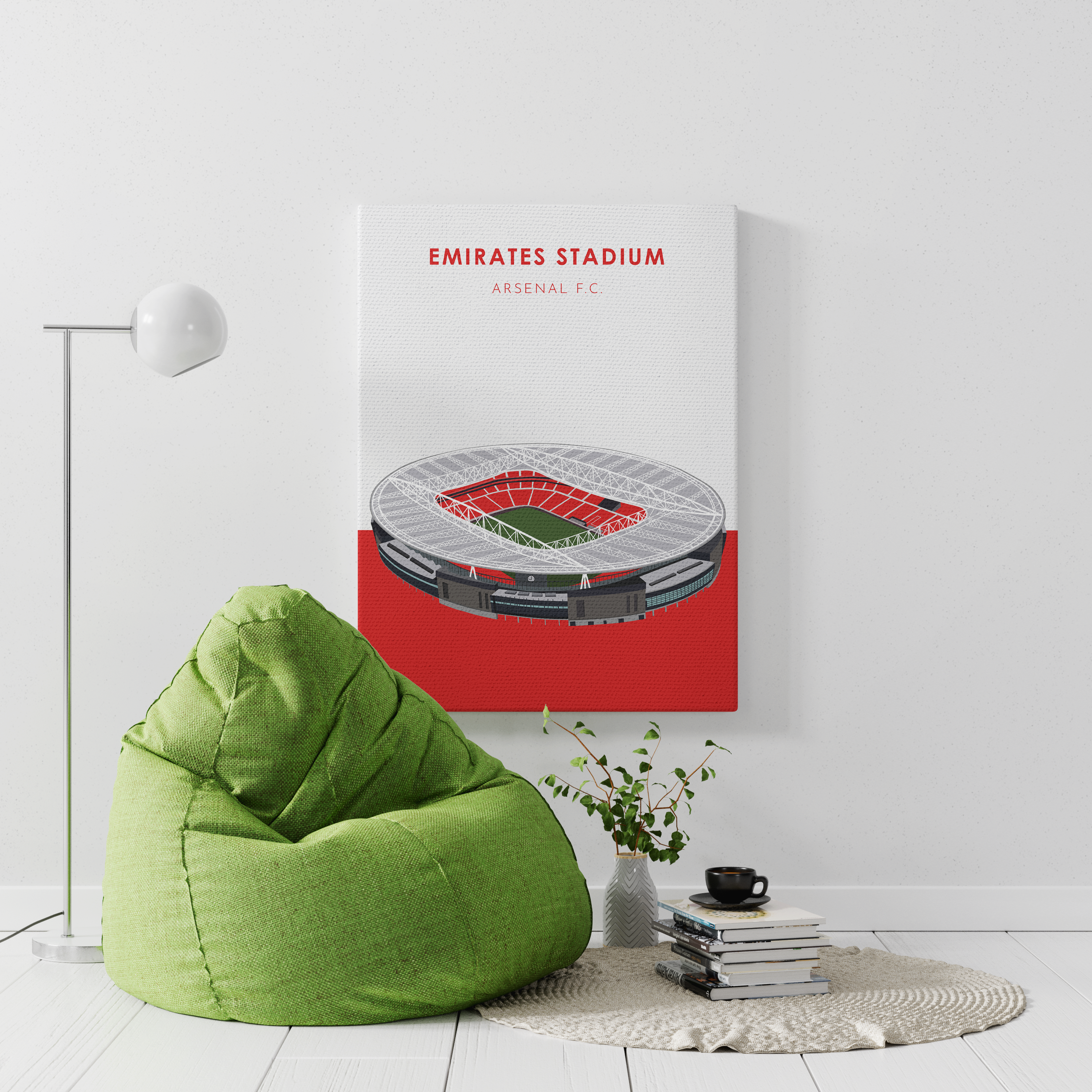 Emirates Stadium Arsenal F.C. Wall Art - The Mortal Soul