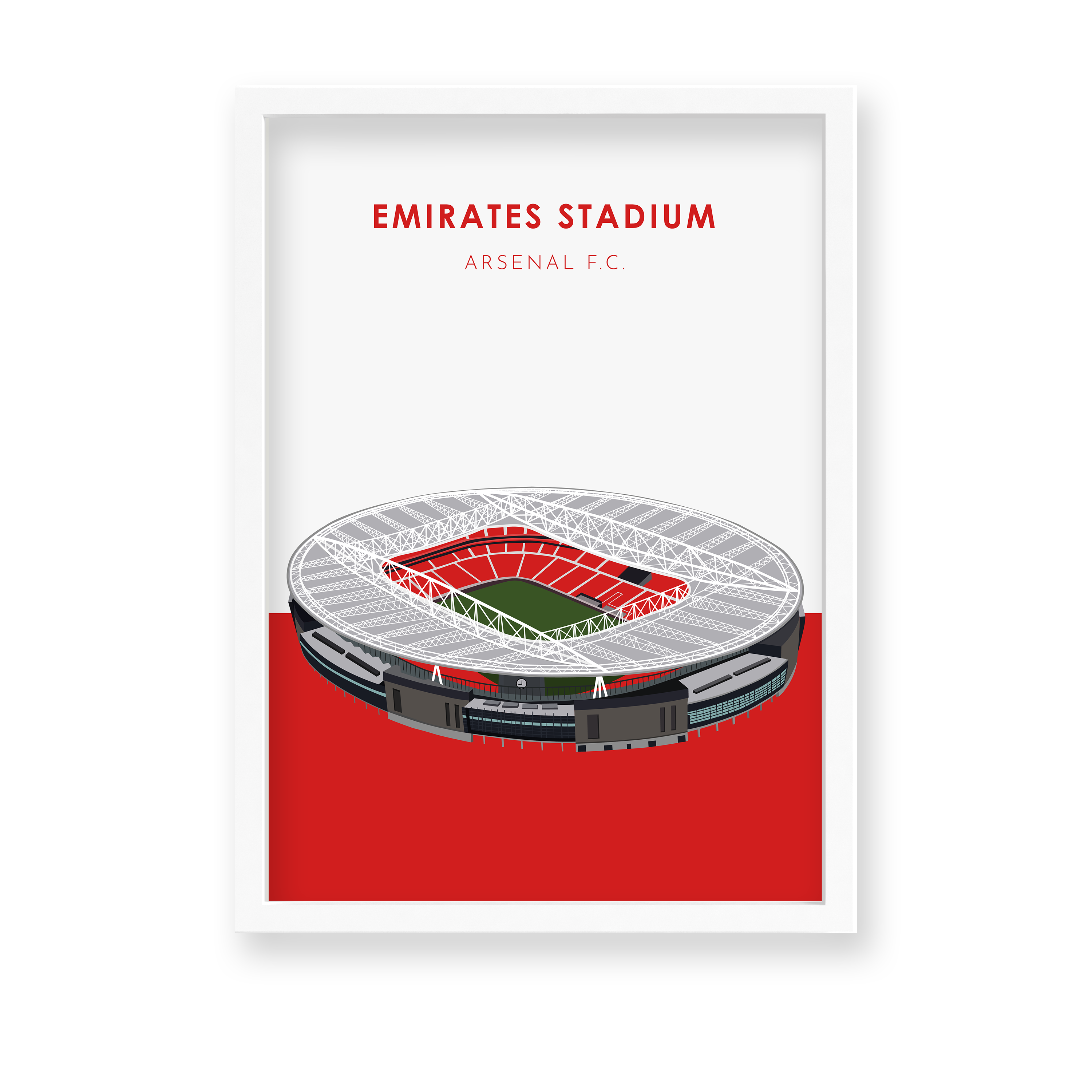 Emirates Stadium Arsenal F.C. Wall Art - The Mortal Soul