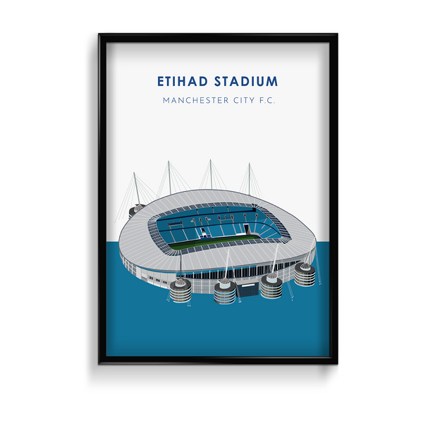 Etihad Stadium Manchester City F.C. Wall Art - The Mortal Soul