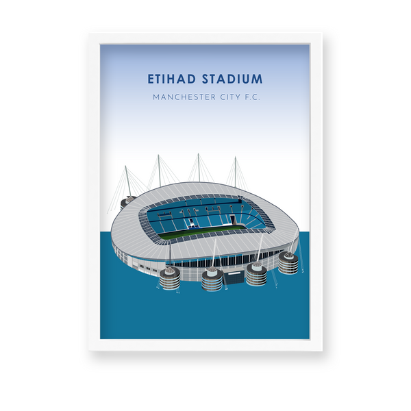 Etihad Stadium Manchester City F.C. Premium Wall Art - The Mortal Soul