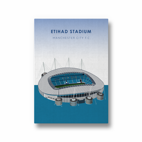 Etihad Stadium Manchester City F.C. Premium Wall Art - The Mortal Soul