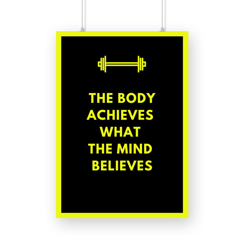 Mind Believes Poster - The Mortal Soul