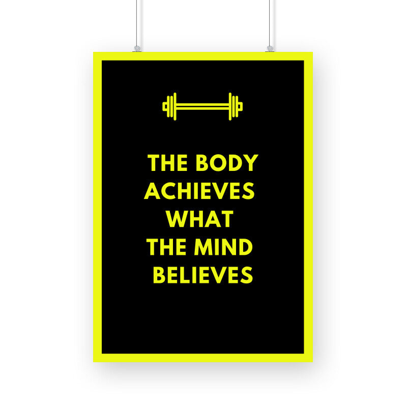 Mind Believes Poster - The Mortal Soul