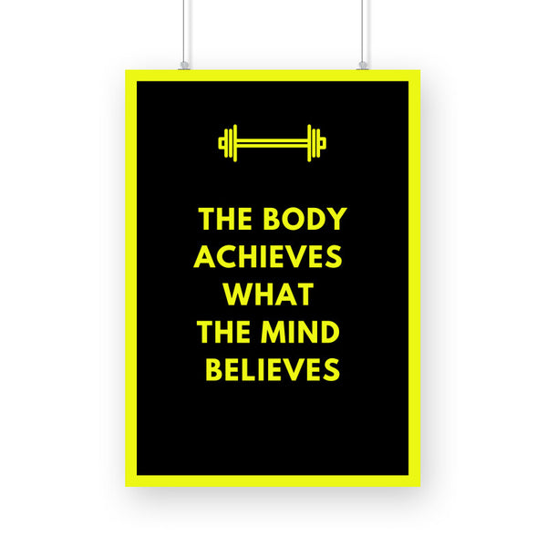 Mind Believes Poster - The Mortal Soul