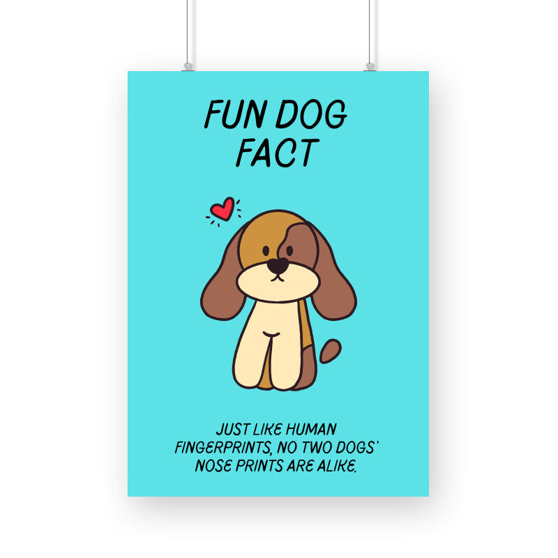 Dog Fact Poster - The Mortal Soul