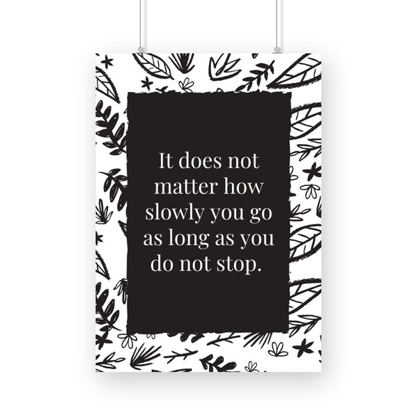 Do not stop Poster - The Mortal Soul