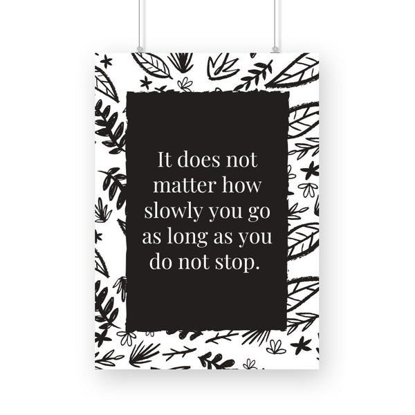 Do not stop Poster - The Mortal Soul