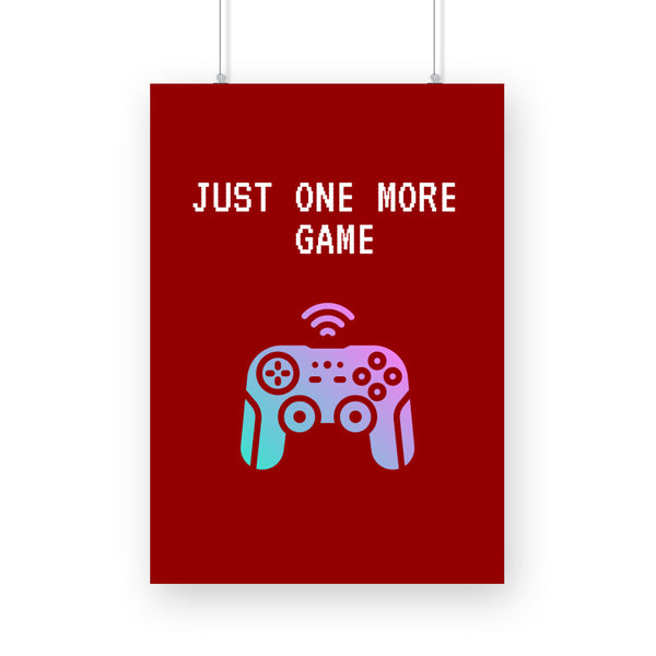 Just one more game Poster - The Mortal Soul