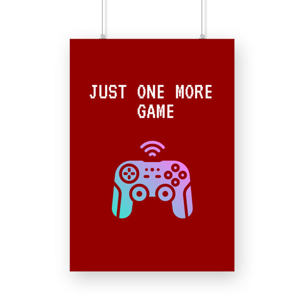 Just one more game Poster - The Mortal Soul
