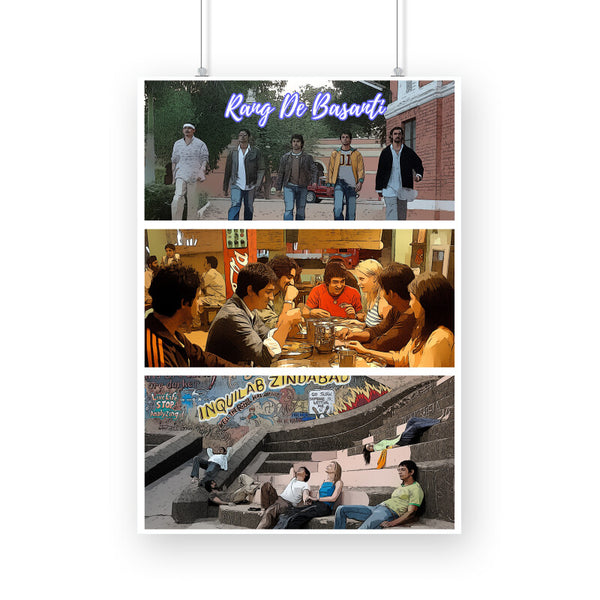 Rang De Basanti Poster - The Mortal Soul