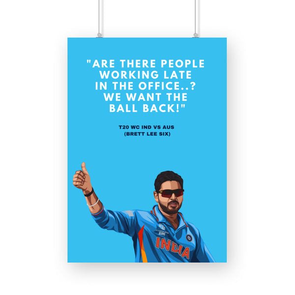 Yuvraj Singh Poster - The Mortal Soul